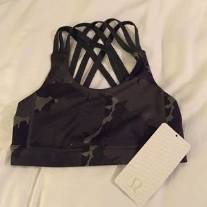 Lululemon All Sport Bra*Adjustable - size 4.