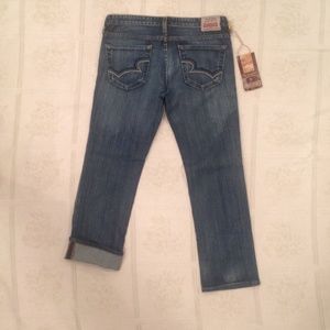 WOMEN'S BIG STAR CAPRI JEANS