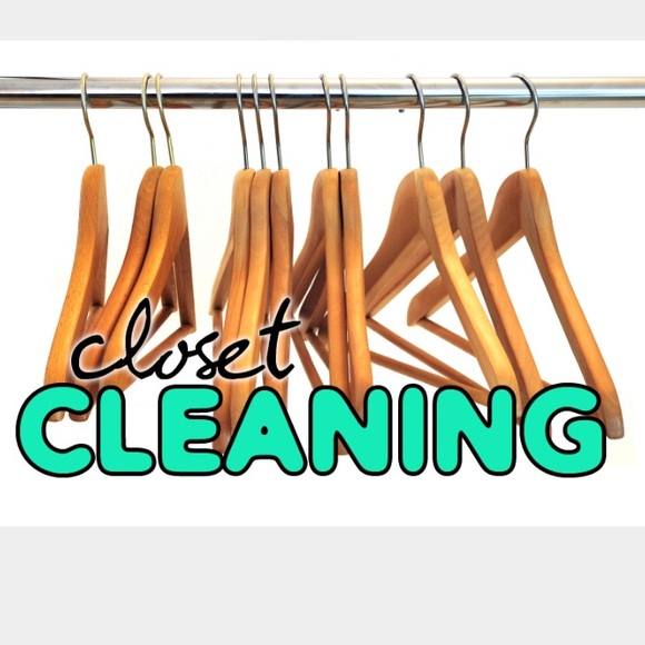 Starting now! Friday night closet clean out 😁
