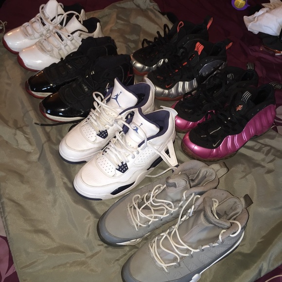 Jordan's x foamposites