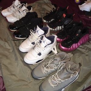 Jordan's x foamposites