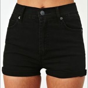 High waisted shorts