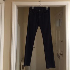 J brand jeans w/ cigarette leg, black size 27