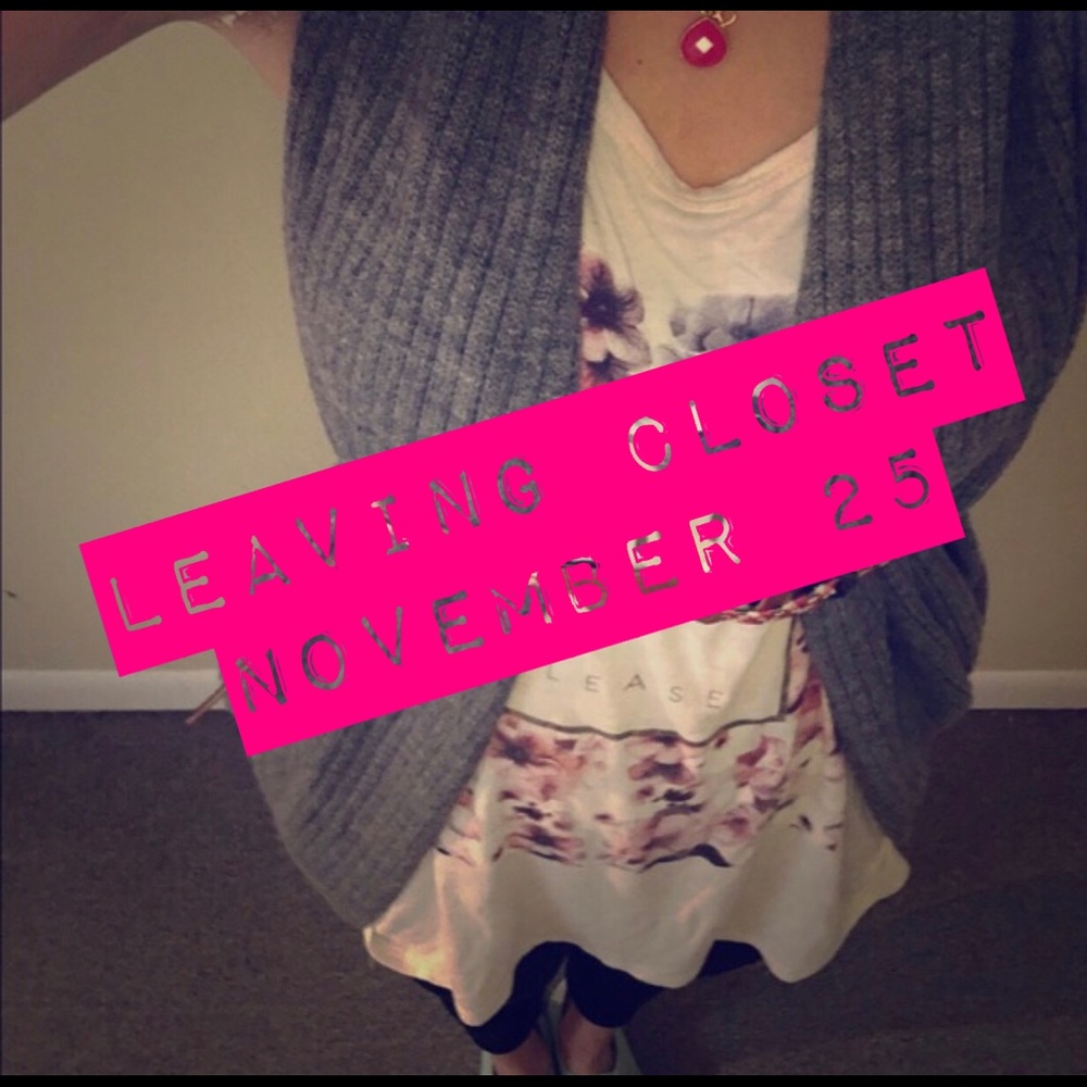 Grey Sweater vest