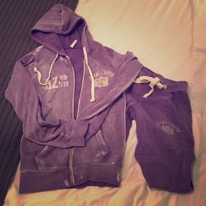 Matching Hoody & Yoga Pant Set