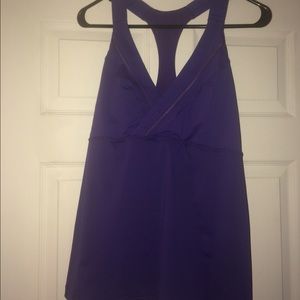 Deep Purple racerback top