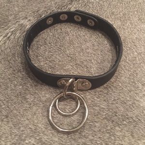 UNIF Leather Choker