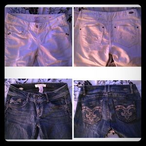 Two pairs candies capris