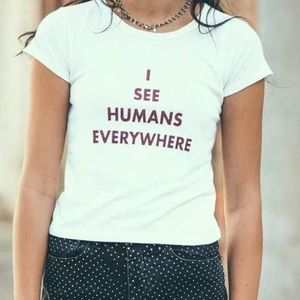 Brandy Melville I see humans everywhere 💋