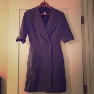 Double breasted suit dress