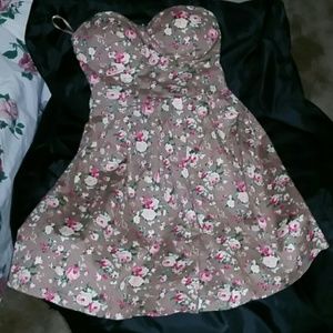Straple  floral dress