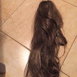 Banana clip hair piece