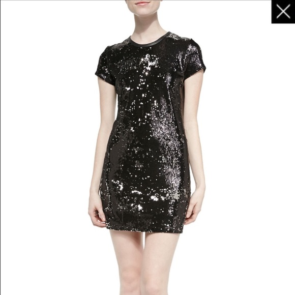 generation love sequin dress Generation Love Women's Miley Sequin Minidress - Champagne