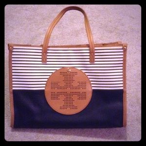 Nautical Tory Burch Handbag