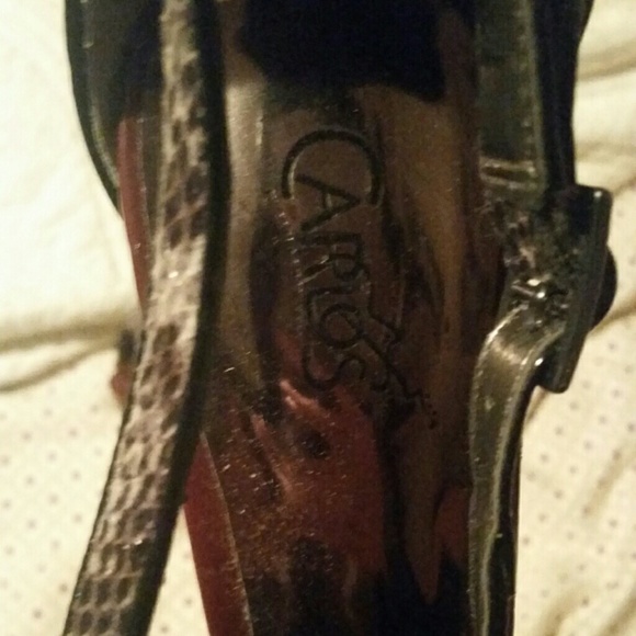 Snake Print Carlos High Heals