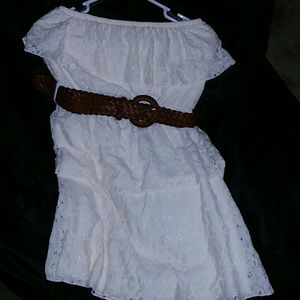 Straple lace dress