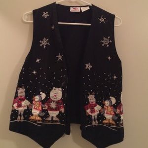 Christmas vest sweater