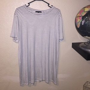 STRIPED TSHIRT DRESS