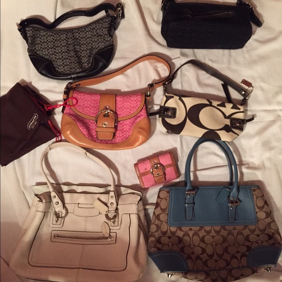 Coach Handbags - Sold Coach bag lot assorted