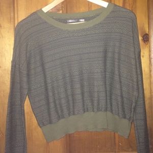 Rubish cropped sweater