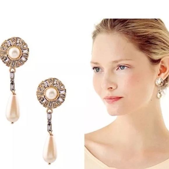 Crowned in Royalty Jewelry - Fashion Pierced Pearl Earrings (Sale)