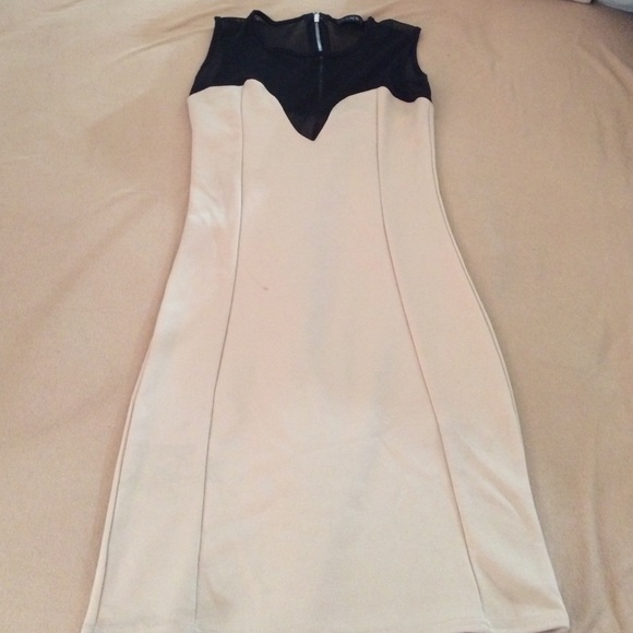 Club L mesh top dress