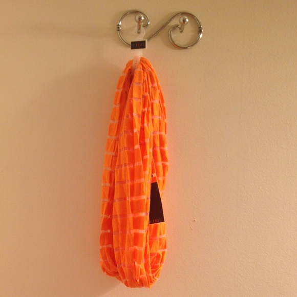 Mixit Orange Infinity Scarf