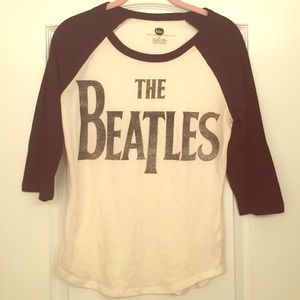The Beatles 3/4 Length Tee - S
