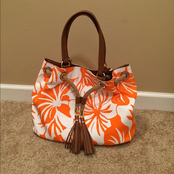 🍊Michael Kors Marina Large Tote Clementine - Picture 3 of 4