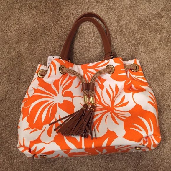 🍊Michael Kors Marina Large Tote Clementine - Picture 4 of 4