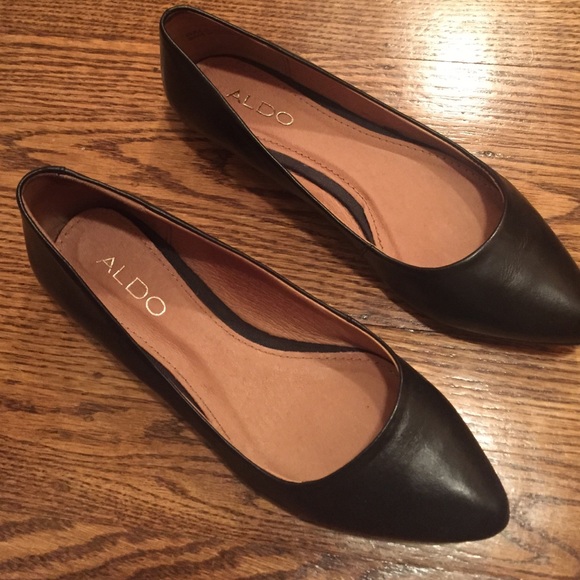 Matte Black ALDO Flats