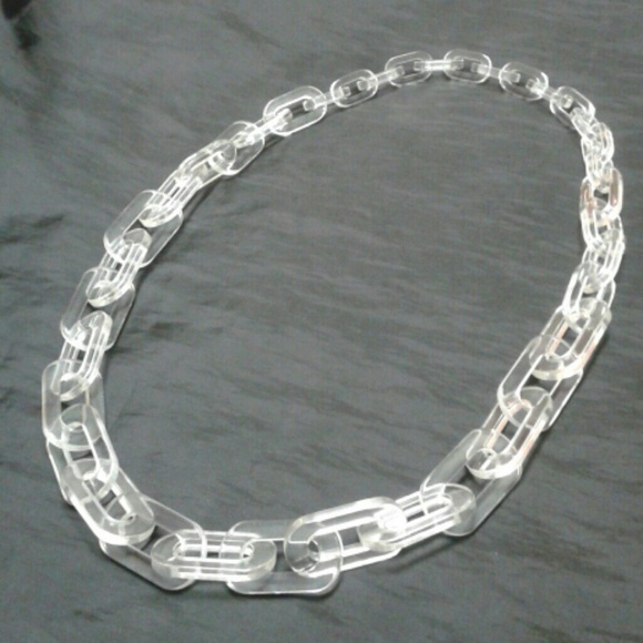 Lucite necklace