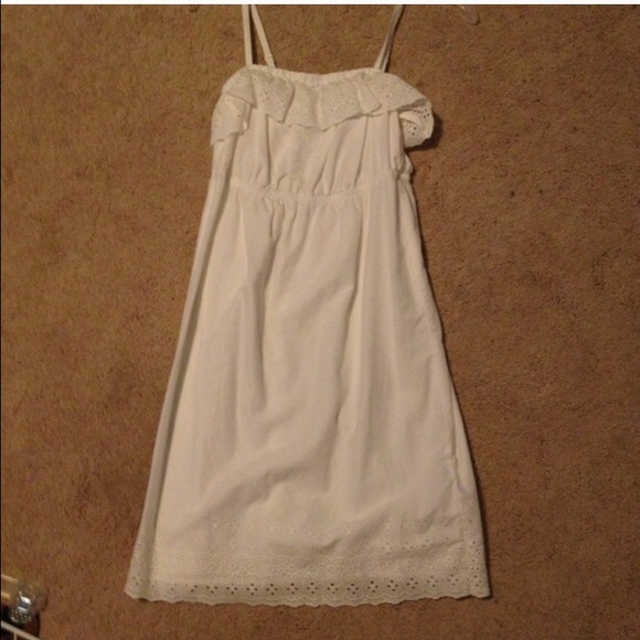 White cotton dress