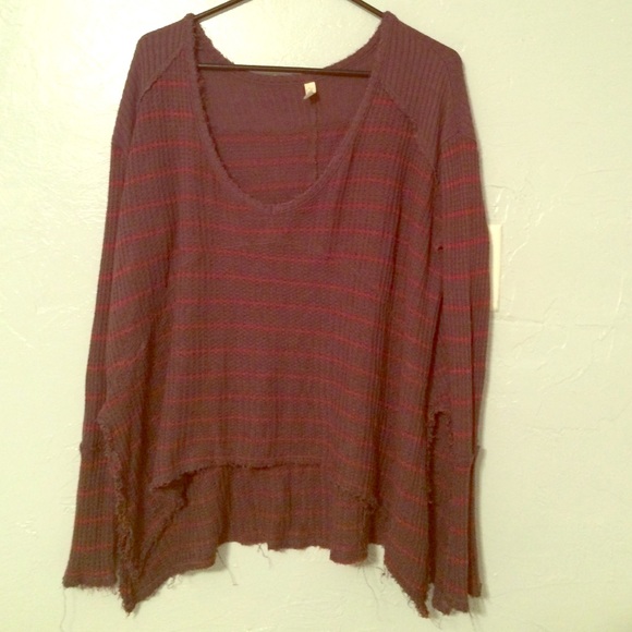 Free people long sleeve shirt