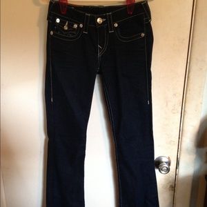 True religion jeans dark wash