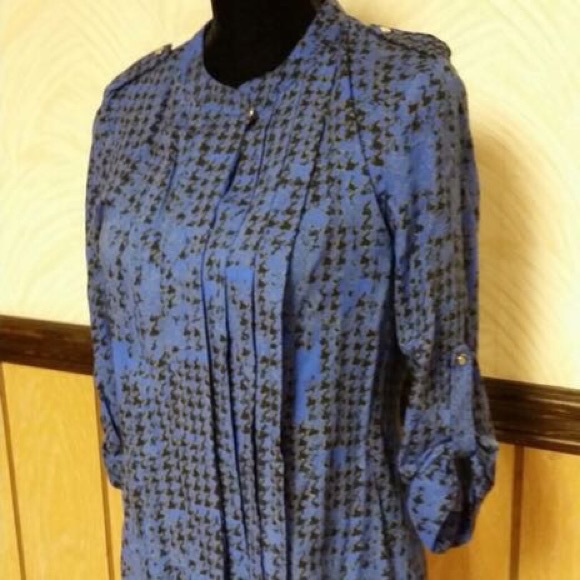 a.n.a. button blouse