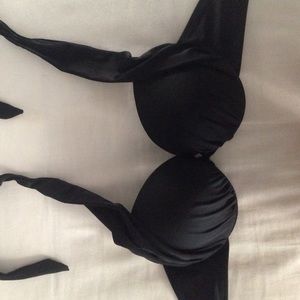 Nwot Retro style Push-up Bikini top Size 36C