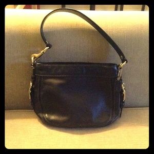 Small Coach Black Handbag