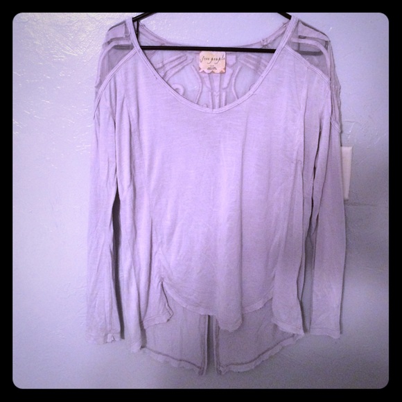 Free people long sleeve shirt