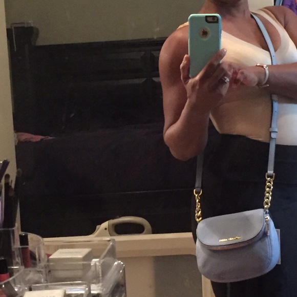 Michael Kors Bedford Crossbody  Blue - Picture 2 of 4