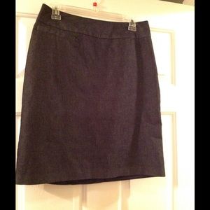 Marona stretch dark denim pencil skirt