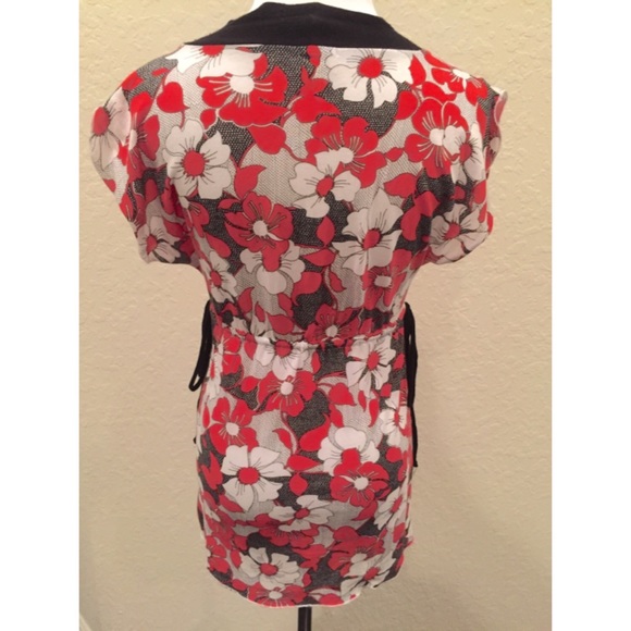 Ella Moss Floral Print Top - Picture 2 of 3