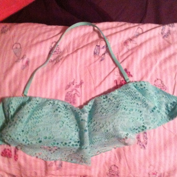 Mossimo Seafoam Green Bikini Top.