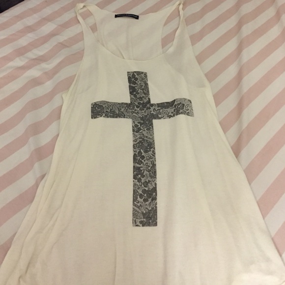Brandy Melville white joanna tank $14 🅿️ f/s