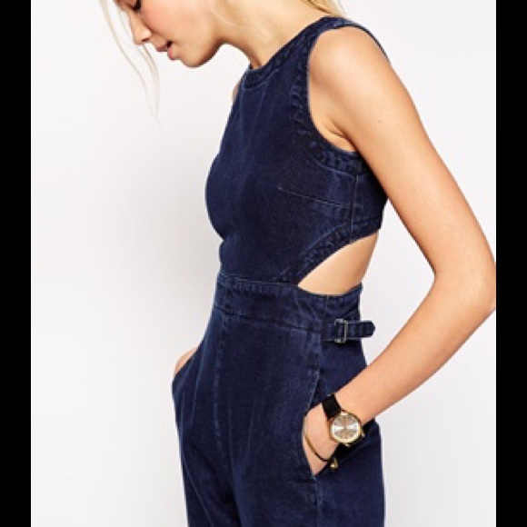 ASOS Other - ASOS tall denim jumpsuit