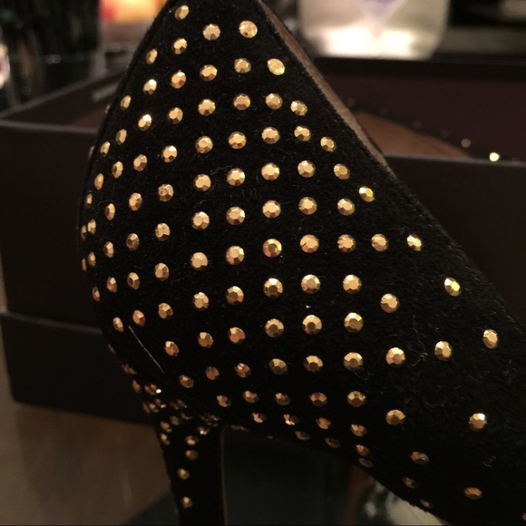 Enzo angiolini black and gold pumps - Picture 2 of 4