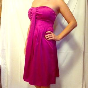 The Limited strapless dress