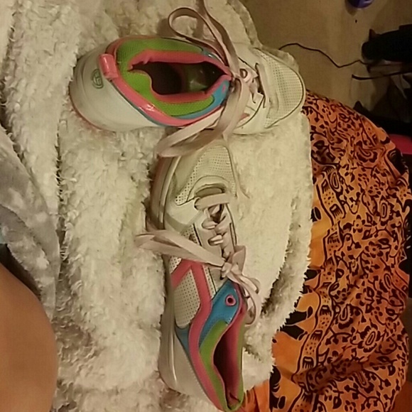 Colorful shoes!