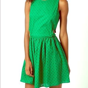 Topshop Green Dress