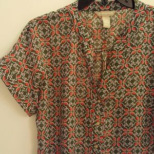 "Ready for fall" blouse